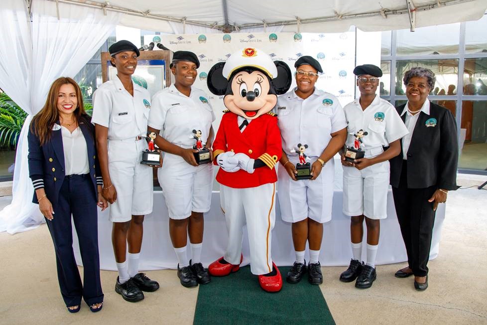 Disney Cruise Line Awards Scholarships to Four Bahamian Female Cadets